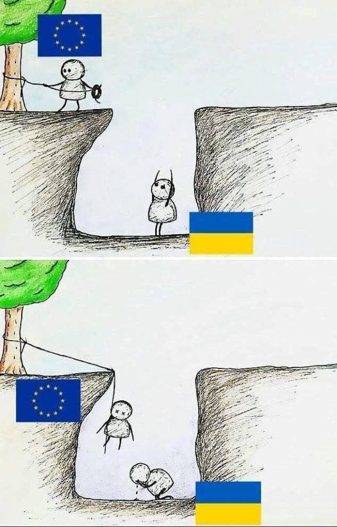 EU rettet Ukraine
